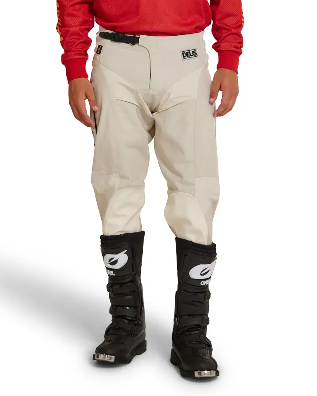 Moto Off Road Pant - Dirty White sold by Deus Ex Machina