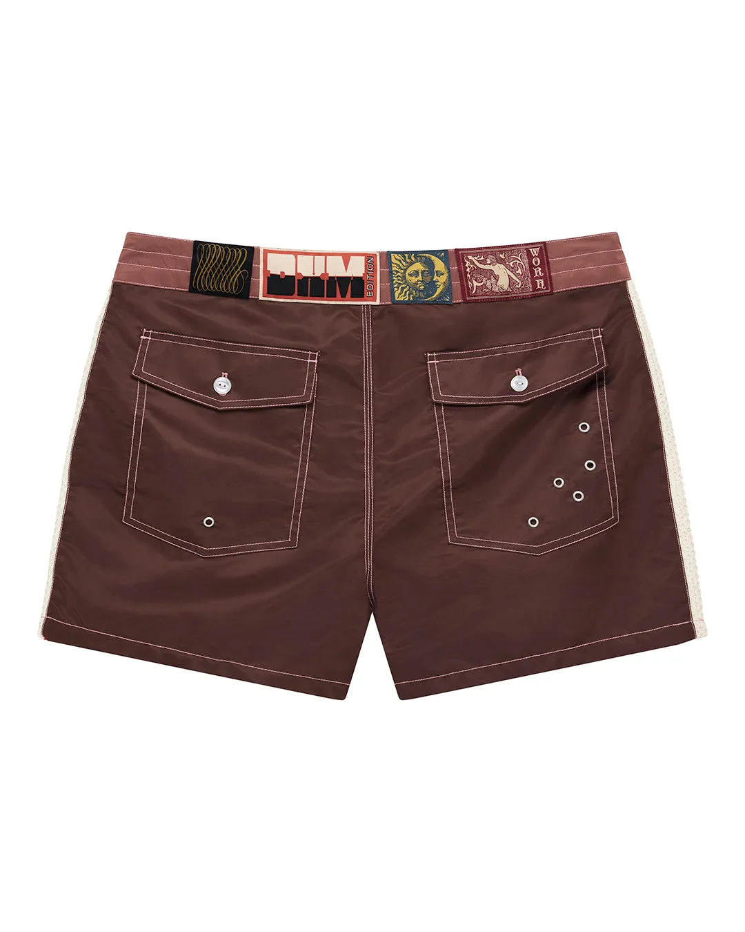 Short Short Boardshort - Ruby Red sold by Deus Ex Machina product image thumbnail 4