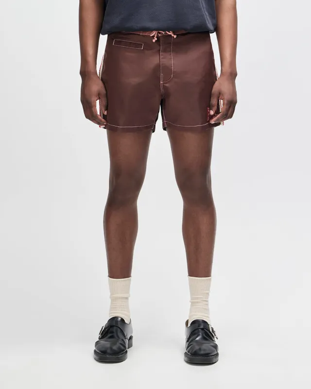 Short Short Boardshort - Ruby Red sold by Deus Ex Machina