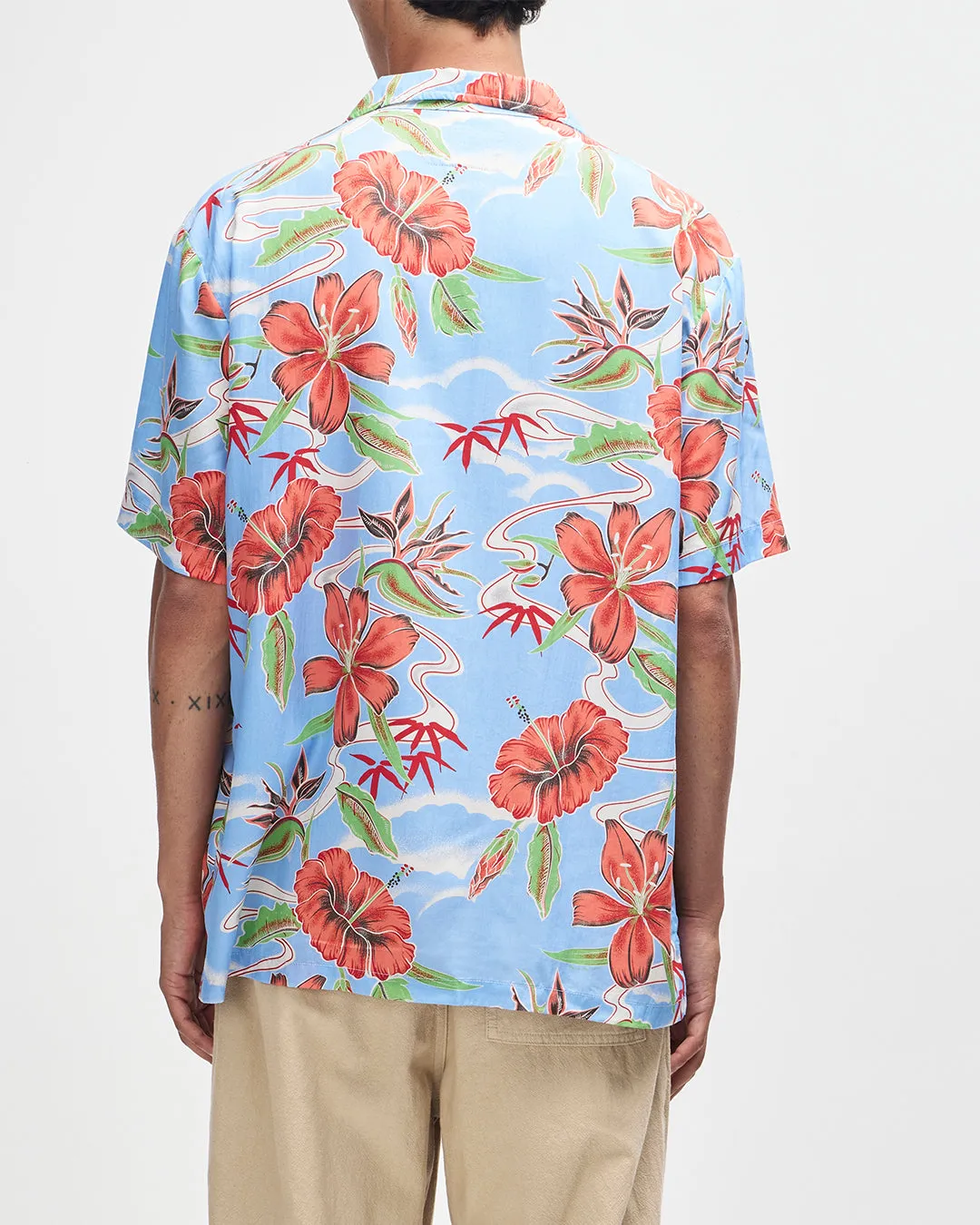 Broadus Shirt - Blue sold by Deus Ex Machina product image thumbnail 2