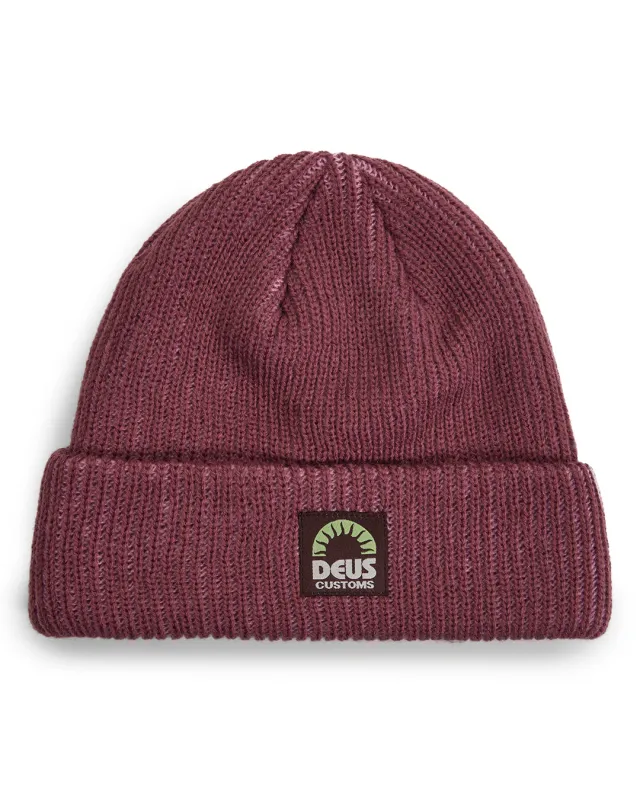 Melody 2-Tone Beanie - Dry Rose made by Deus Ex Machina