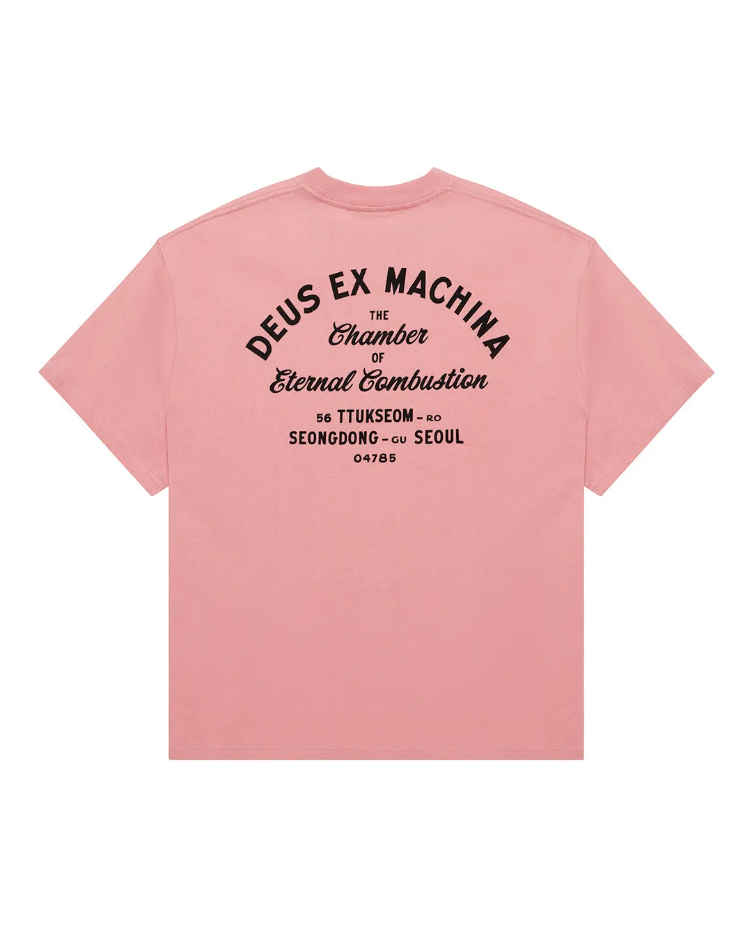 Seoul Sign Tee - Lobster Bisque Pink sold by Deus Ex Machina product image thumbnail 4