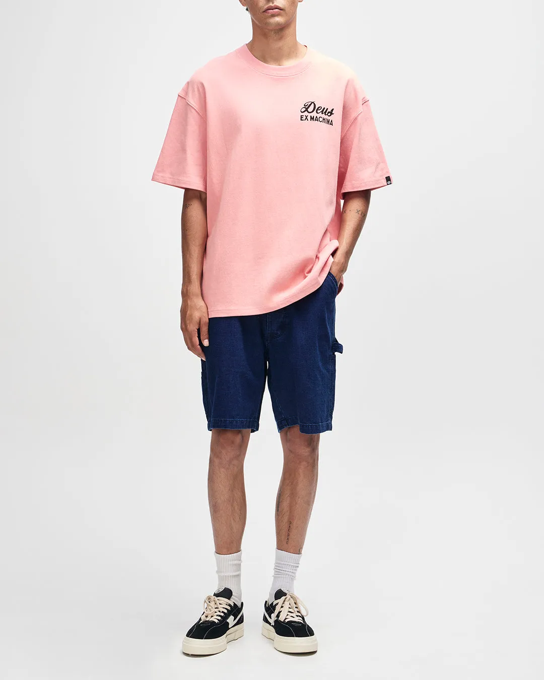 Seoul Sign Tee - Lobster Bisque Pink sold by Deus Ex Machina product image thumbnail 5
