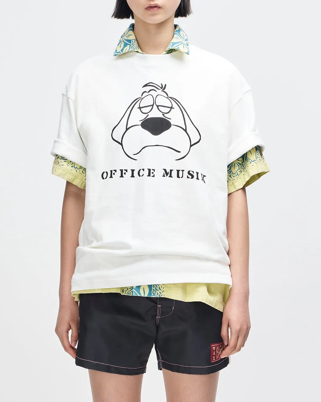 Office Musique Tee - Vintage White sold by Deus Ex Machina product image thumbnail 2