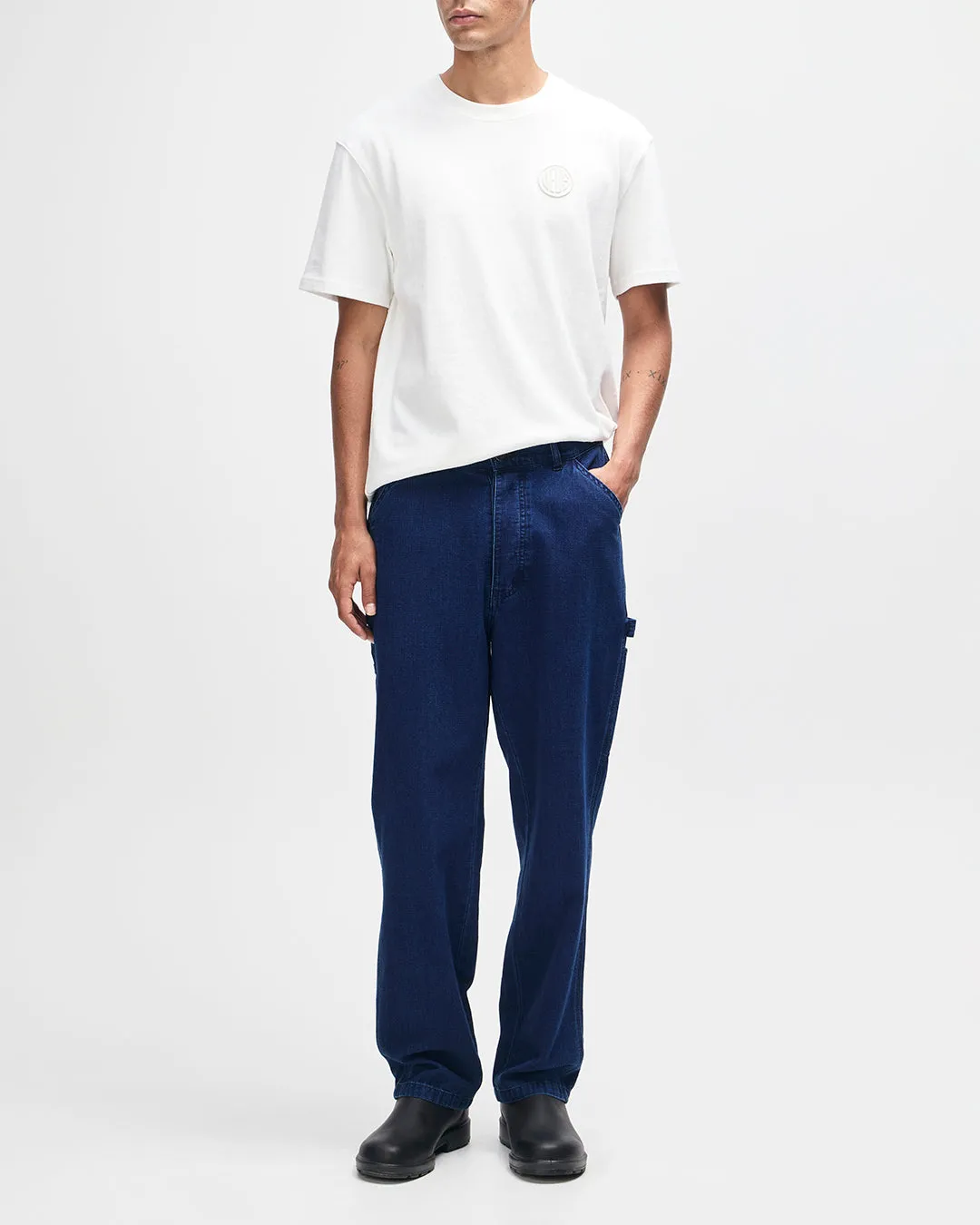 Big Fella Chambray Pant - Indigo sold by Deus Ex Machina product image thumbnail 5