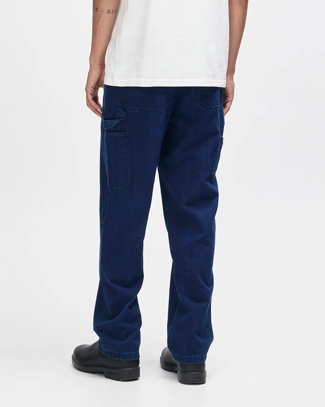 Big Fella Chambray Pant - Indigo sold by Deus Ex Machina product image thumbnail 2