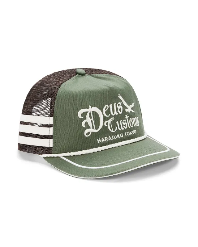 Beep-Beep Trucker - Pine Green made by Deus Ex Machina