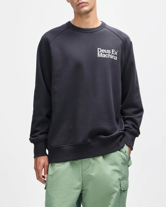 Plenty Good Crew - Black sold by Deus Ex Machina