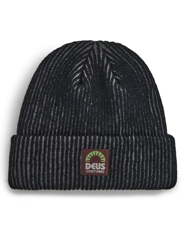 Melody 2-Tone Beanie - Anthracite made by Deus Ex Machina