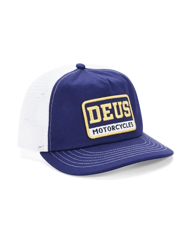 Malden Trucker - Mechanic Blue made by Deus Ex Machina