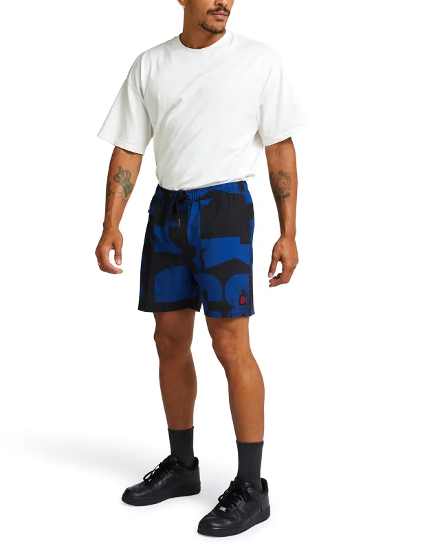 Arithmetic Boardshort (Mesh) - Blue made by Deus Ex Machina