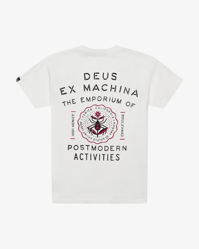 Venice Address Tee - Vintage White made by Deus Ex Machina
