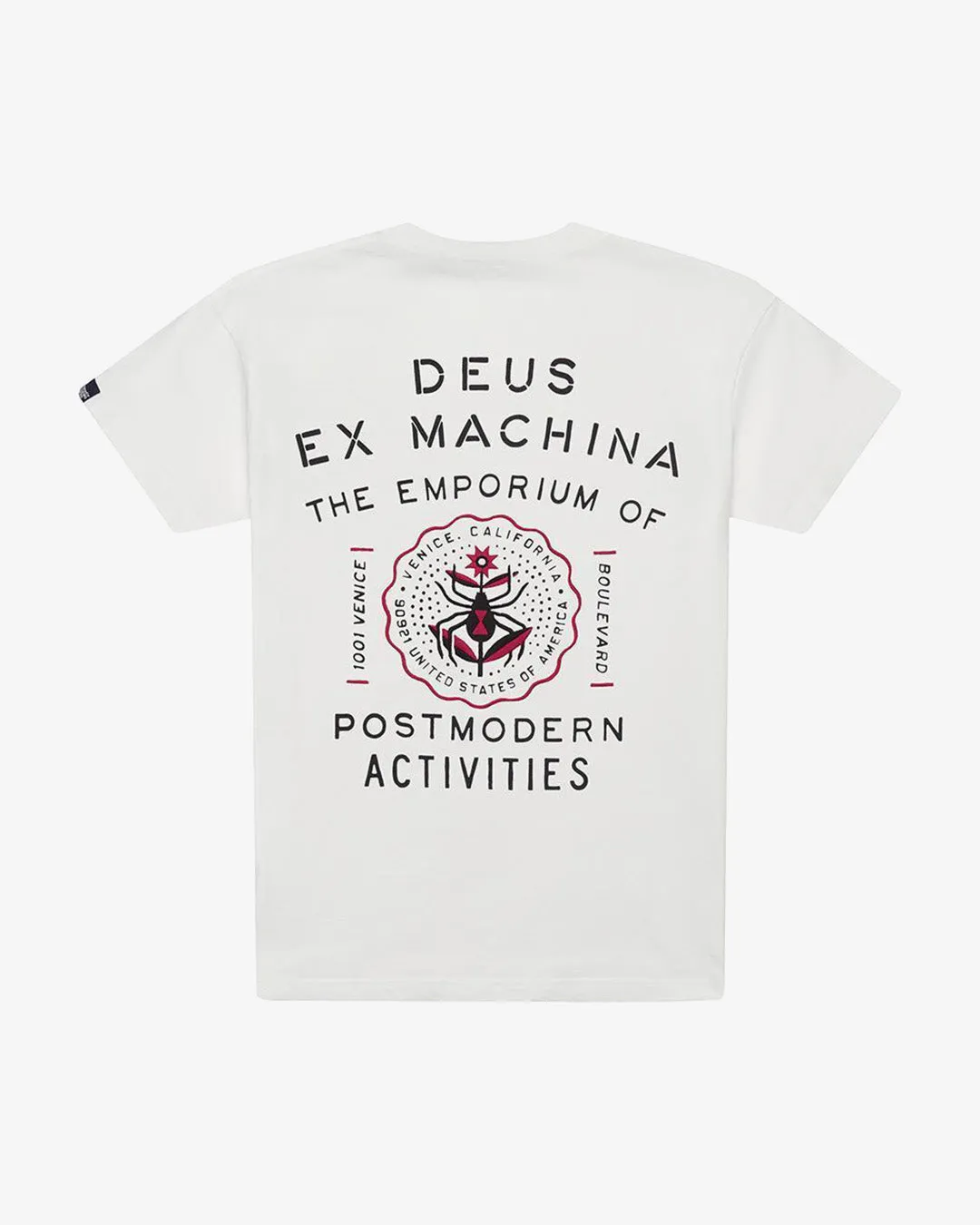 Venice Address Tee - Vintage White sold by Deus Ex Machina