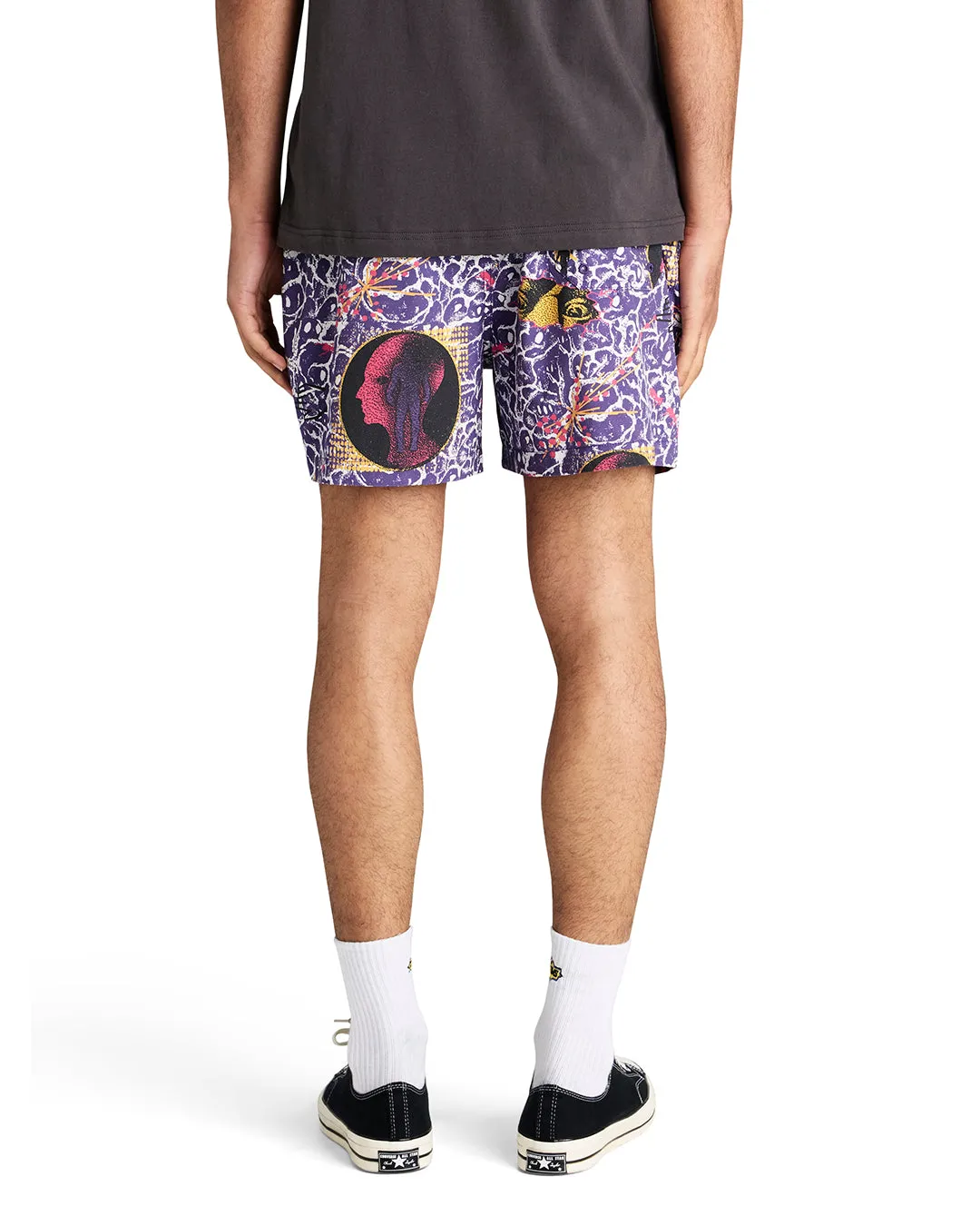 Future History Boardshort (Mesh) - Violet sold by Deus Ex Machina product image thumbnail 2