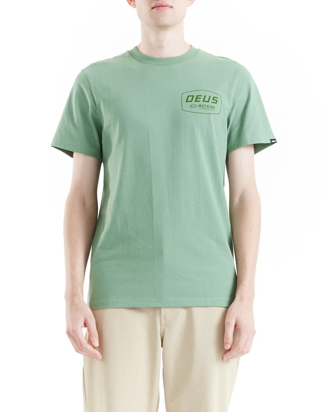 Expo Tee - Shale Green sold by Deus Ex Machina