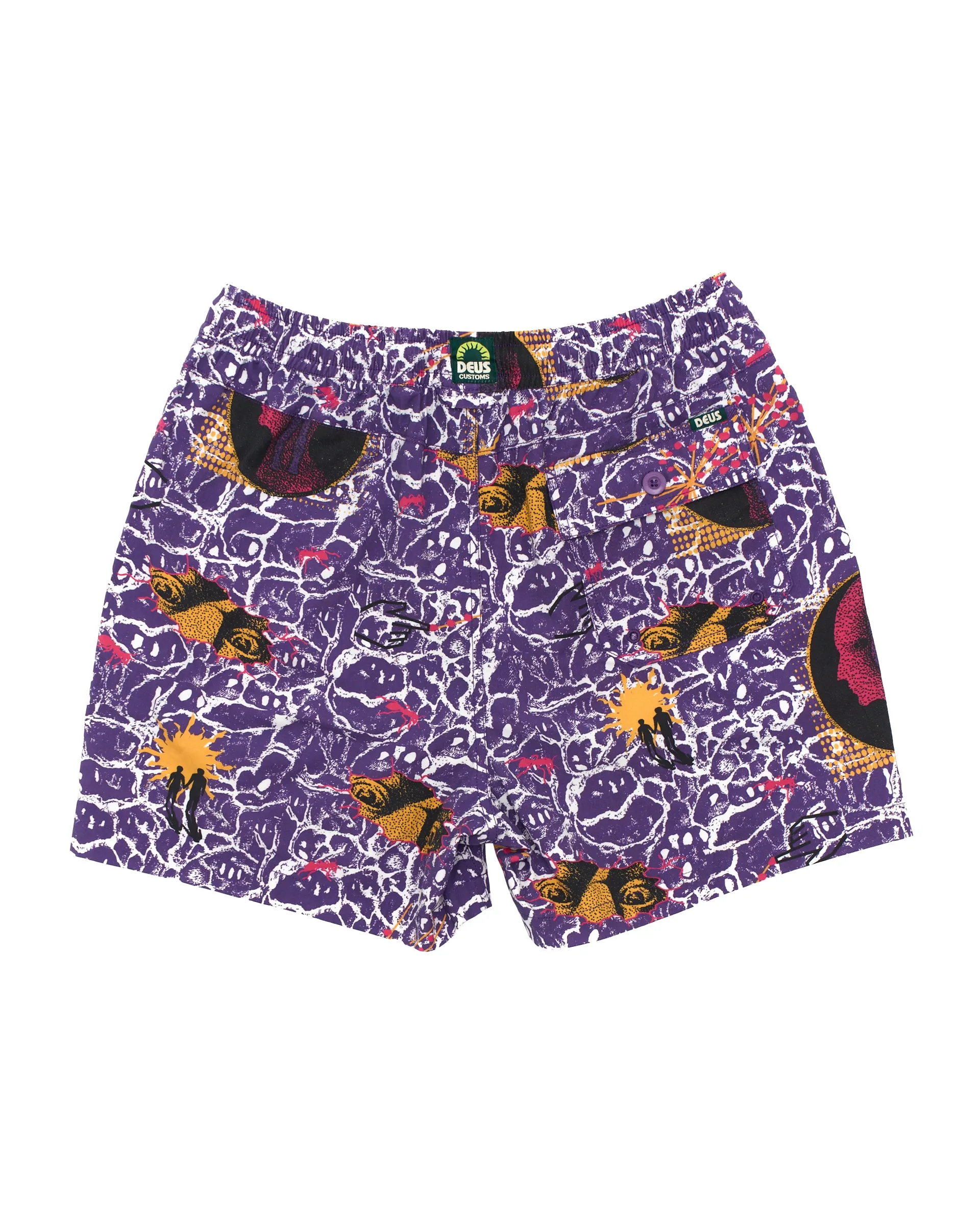 Future History Boardshort - Violet sold by Deus Ex Machina product image thumbnail 4