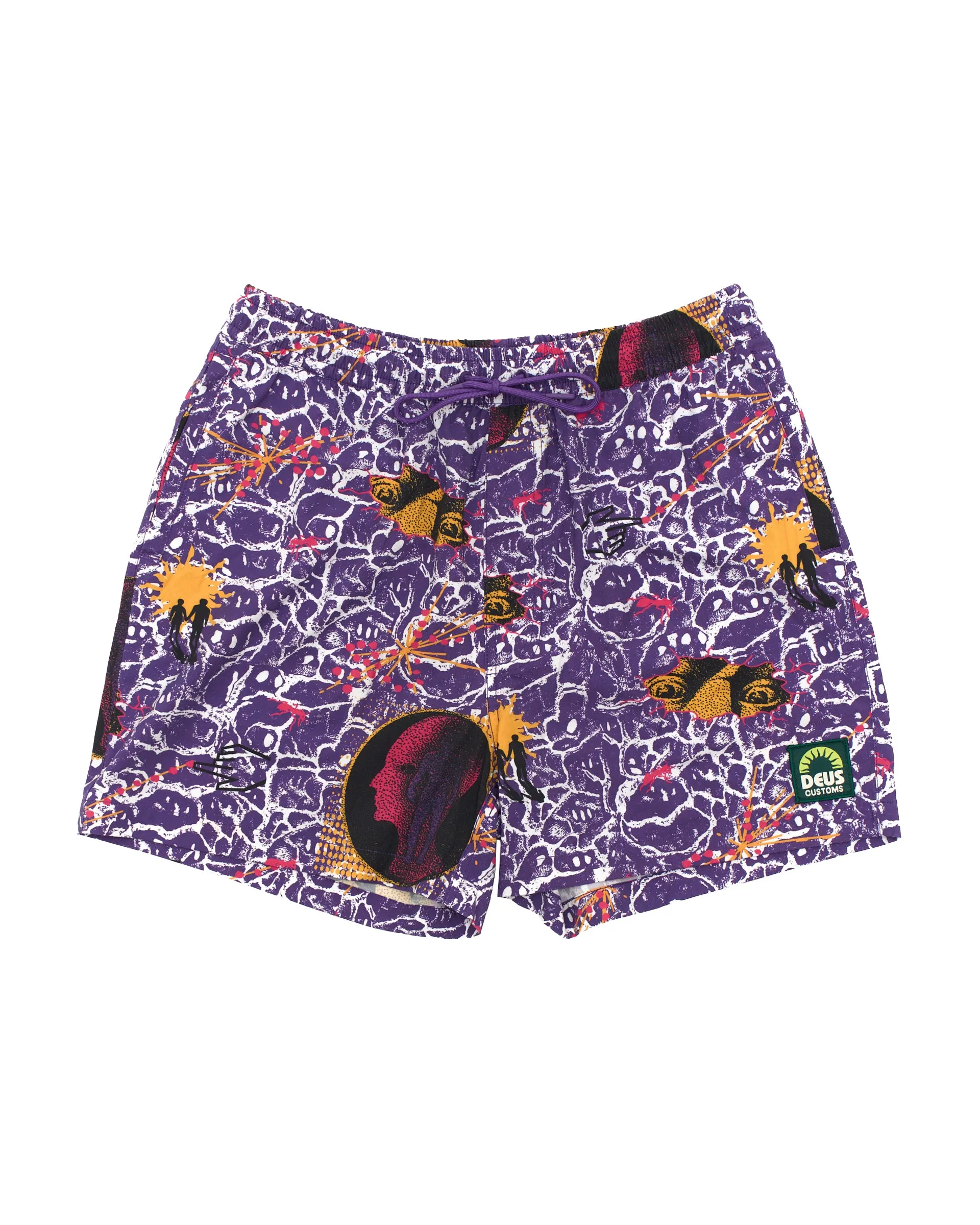 Future History Boardshort - Violet sold by Deus Ex Machina product image thumbnail 3