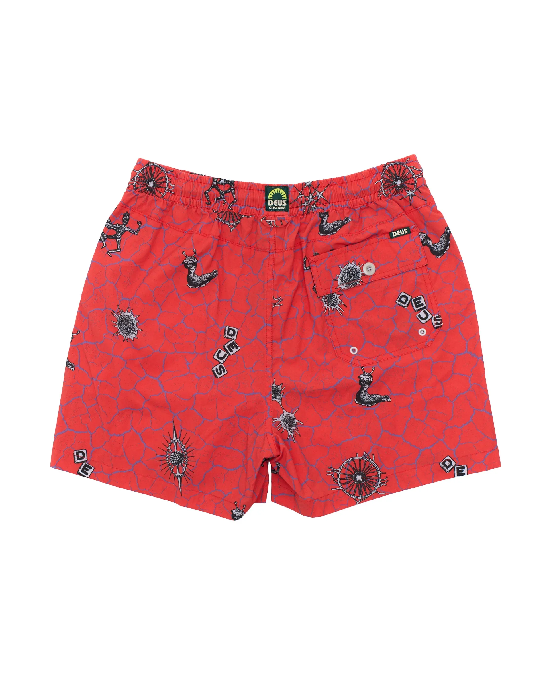 Vibrant Virus Boardshort - Strawberry sold by Deus Ex Machina product image thumbnail 4