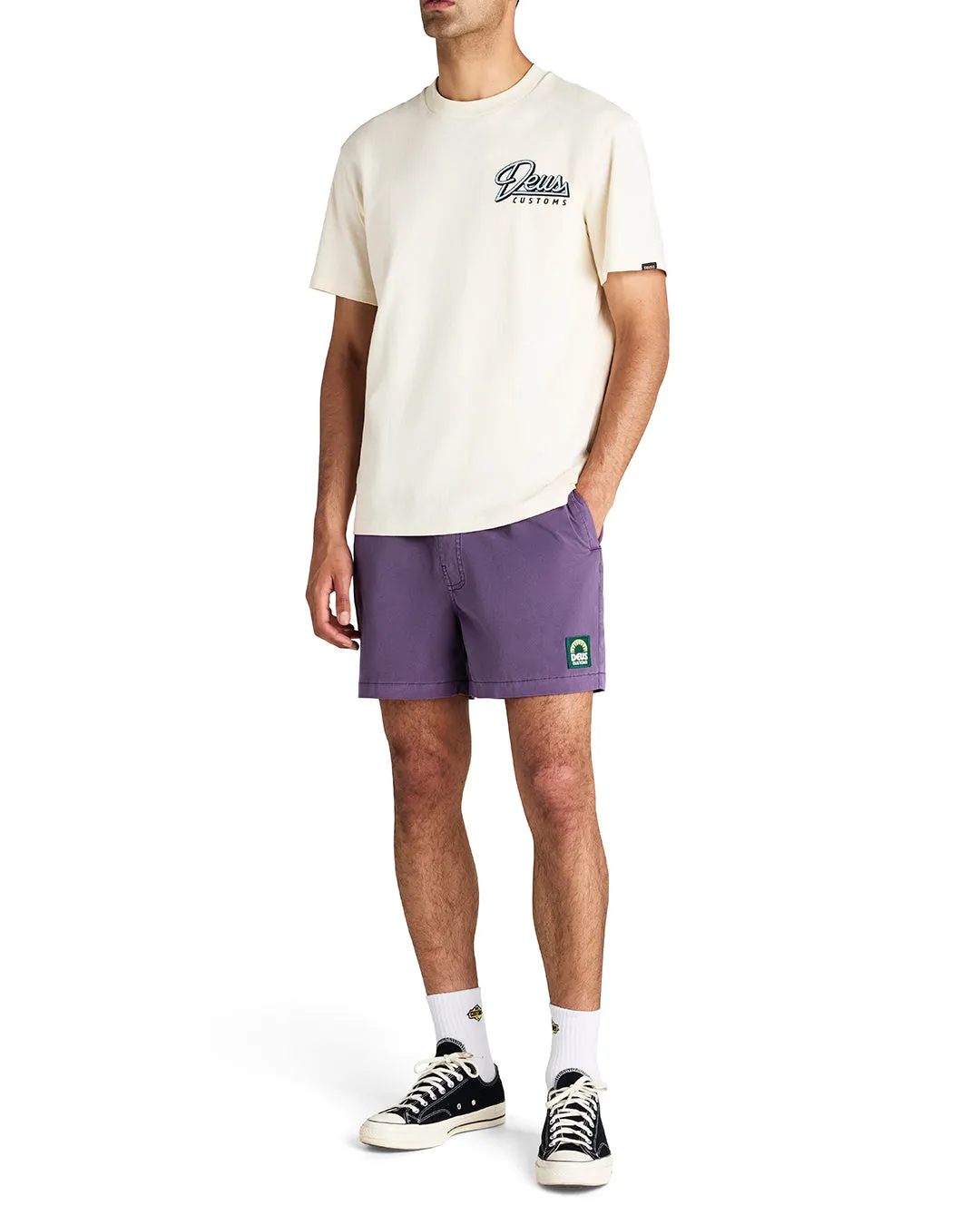 Sandbar Gd Short - Navy Cosmos sold by Deus Ex Machina product image thumbnail 4