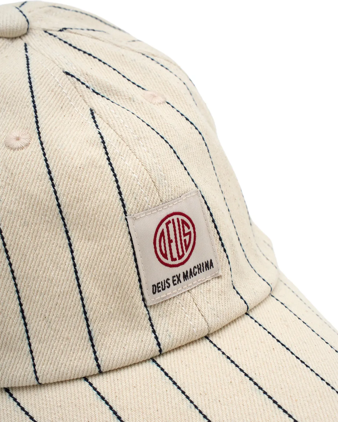 Dallas Stripe Cap - Natural sold by Deus Ex Machina product image thumbnail 3