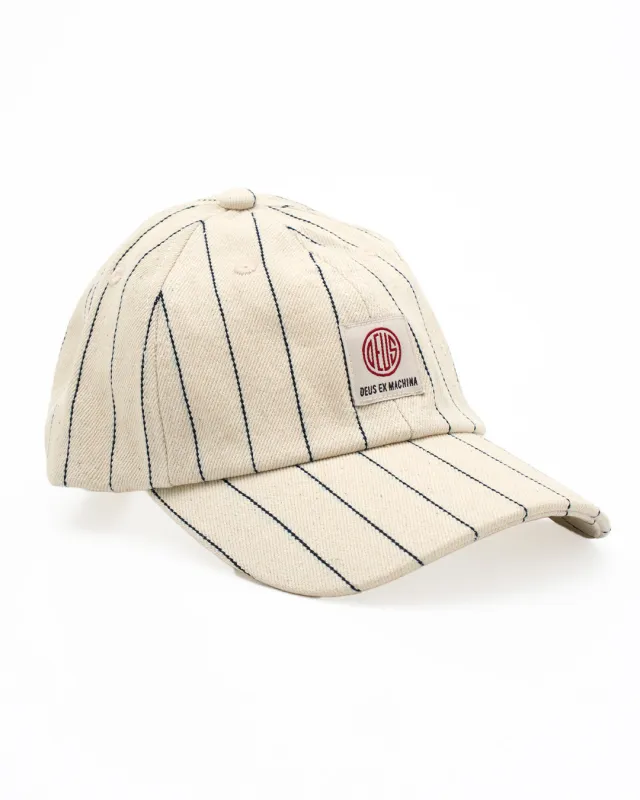 Dallas Stripe Cap - Natural made by Deus Ex Machina