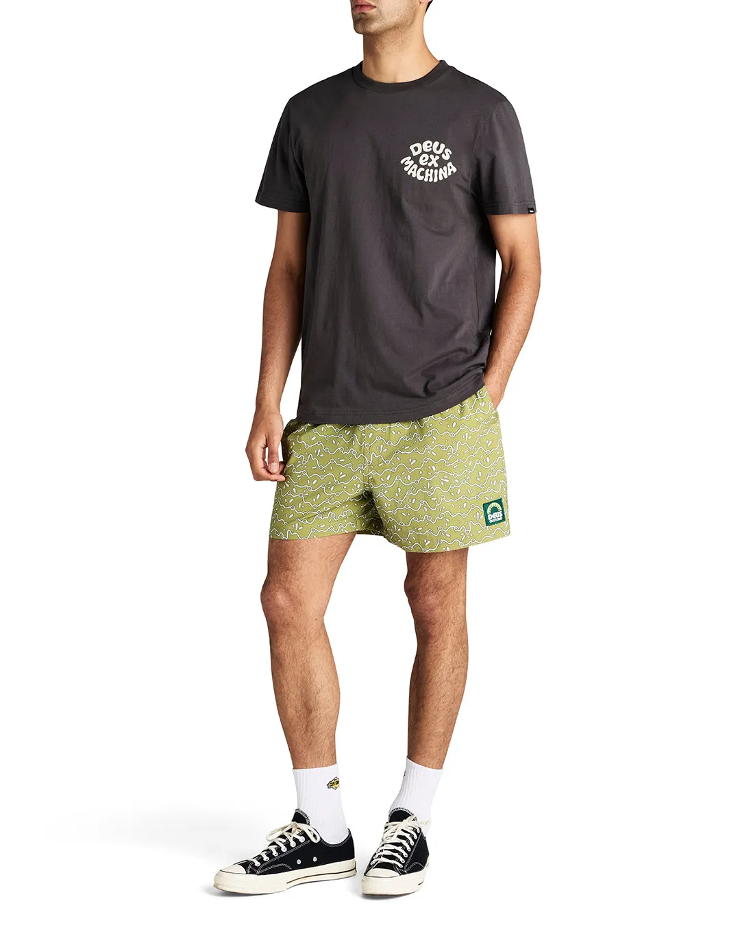 Phosphene Boardshort (Mesh) - Pear sold by Deus Ex Machina product image thumbnail 4
