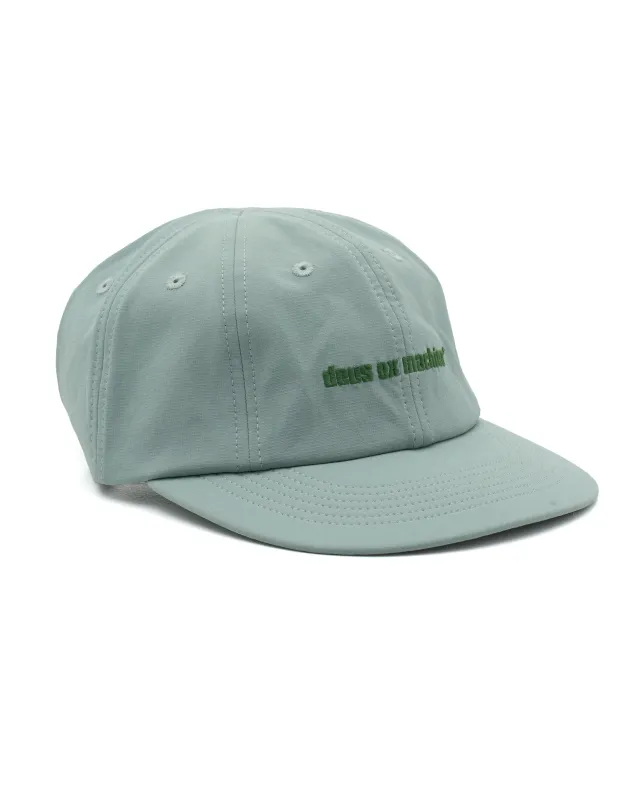 Late Night 8 Panel Cap - Shale Green made by Deus Ex Machina