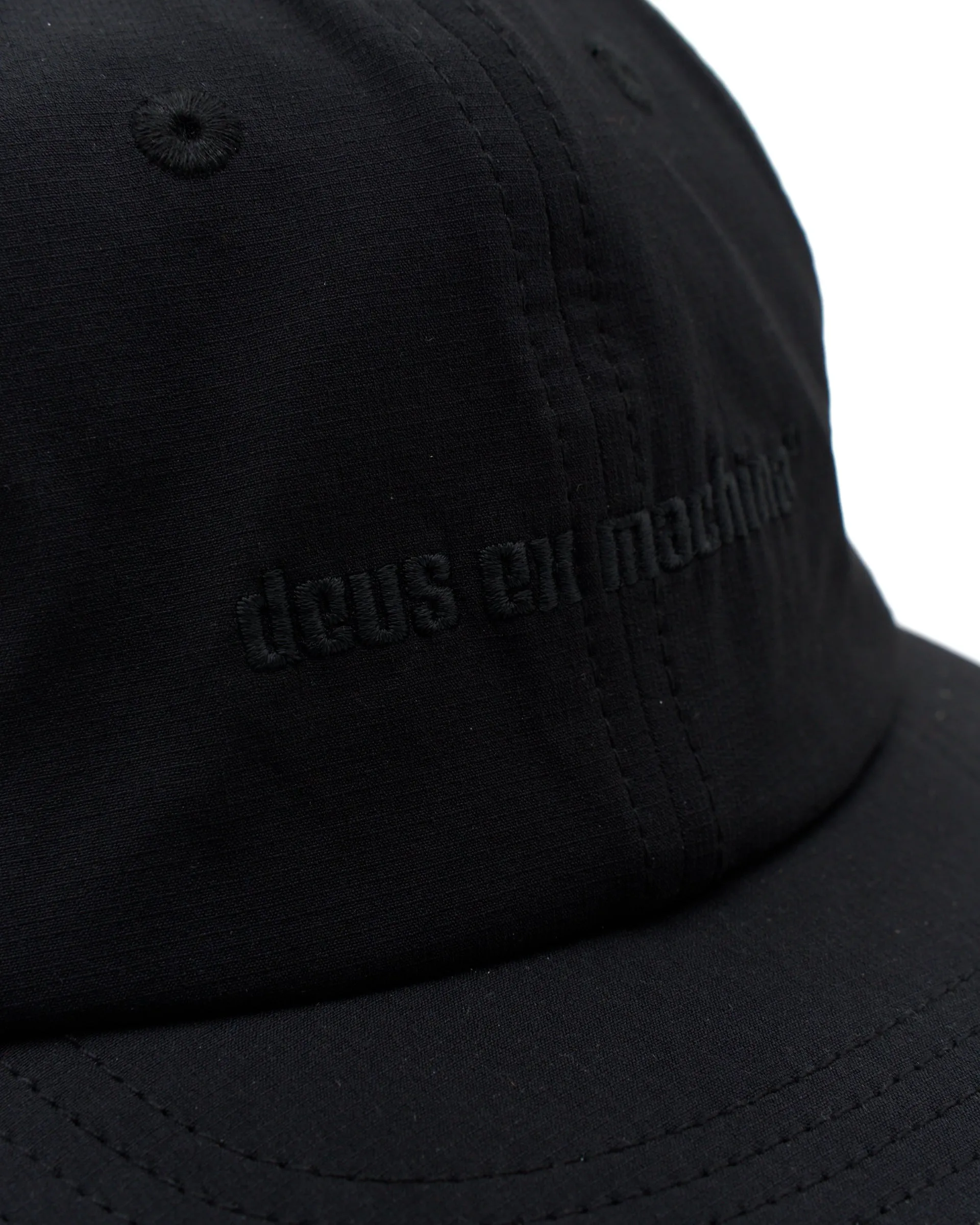 Late Night 8 Panel Cap - Black sold by Deus Ex Machina product image thumbnail 3