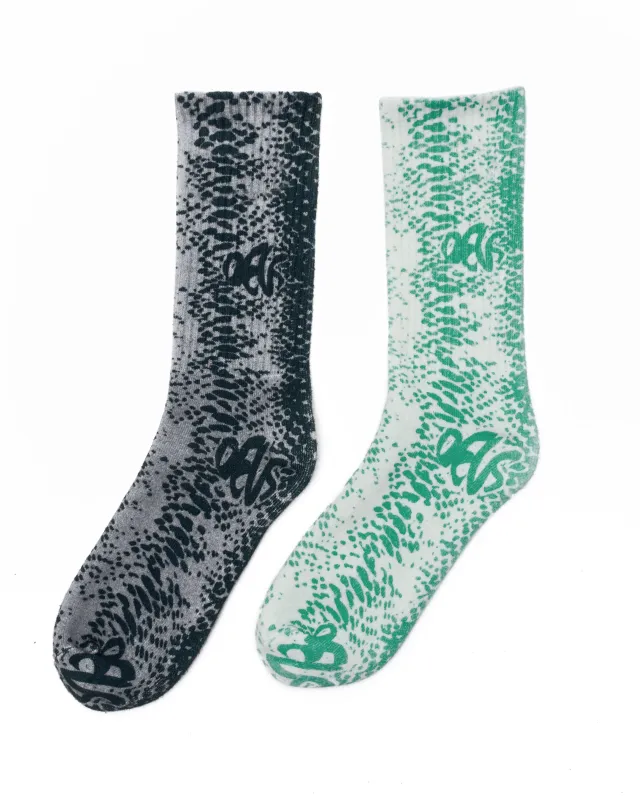 Snake Eyes Socks - 2 Pack Multi made by Deus Ex Machina