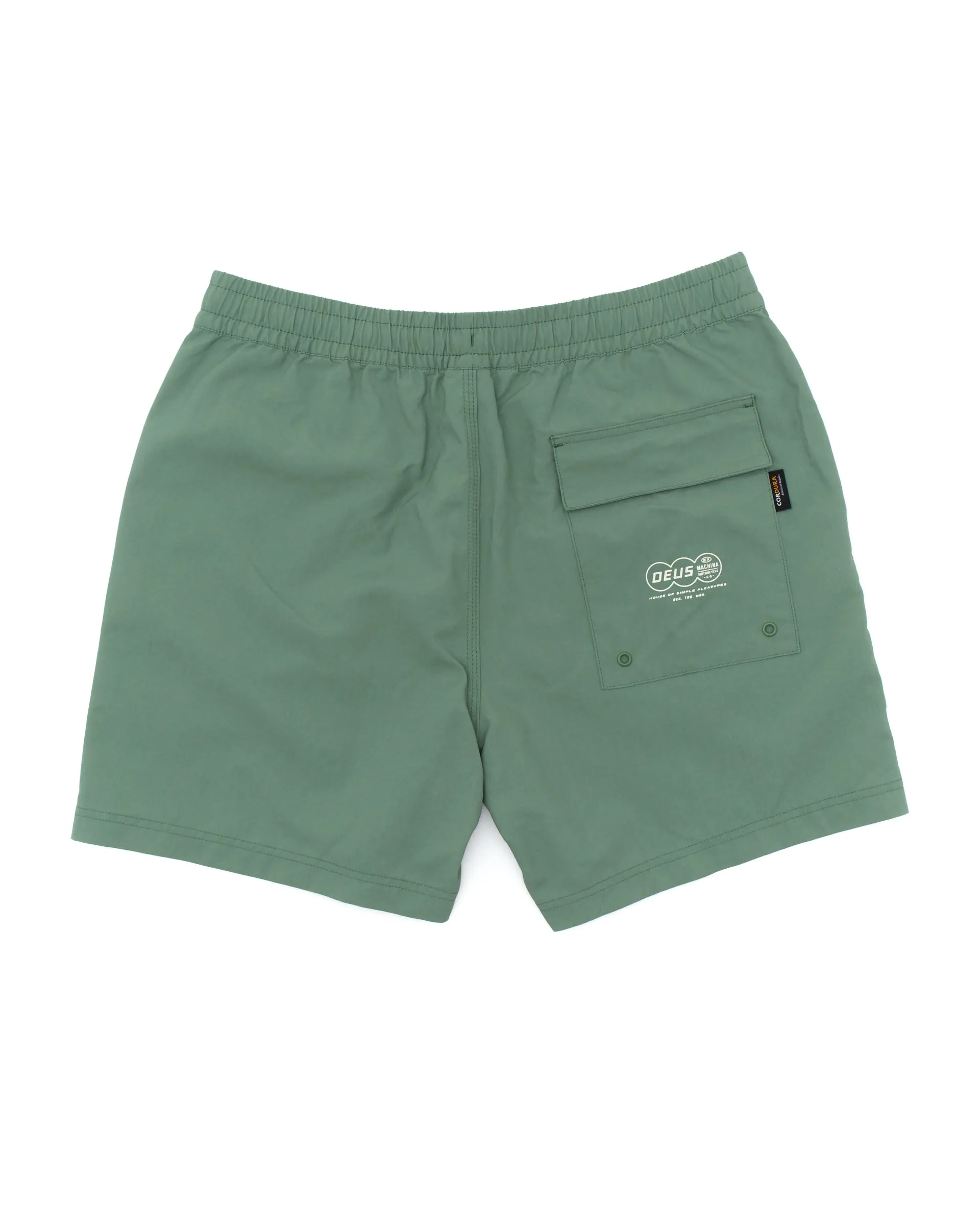 Service Swimshort (Mesh) - Shale Green sold by Deus Ex Machina product image thumbnail 4