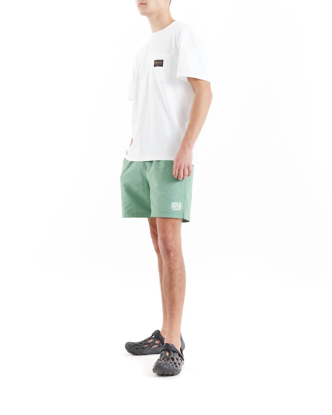 Service Swimshort (Mesh) - Shale Green sold by Deus Ex Machina product image thumbnail 5