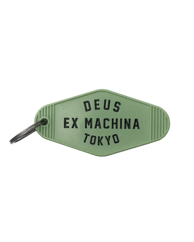 Tokyo Key Tag Tendril Green made by Deus Ex Machina