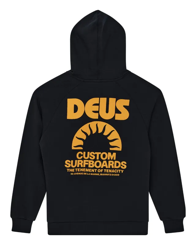 Melodies Hoodie - Black made by Deus Ex Machina