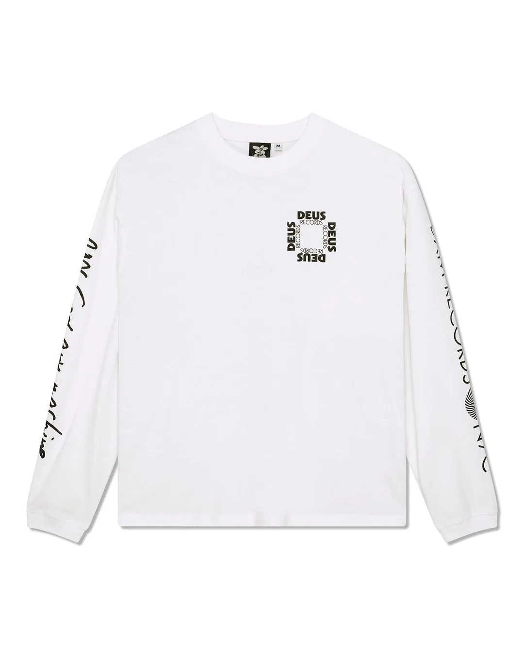 Defacto Ls Tee - Vintage White sold by Deus Ex Machina product image thumbnail 4