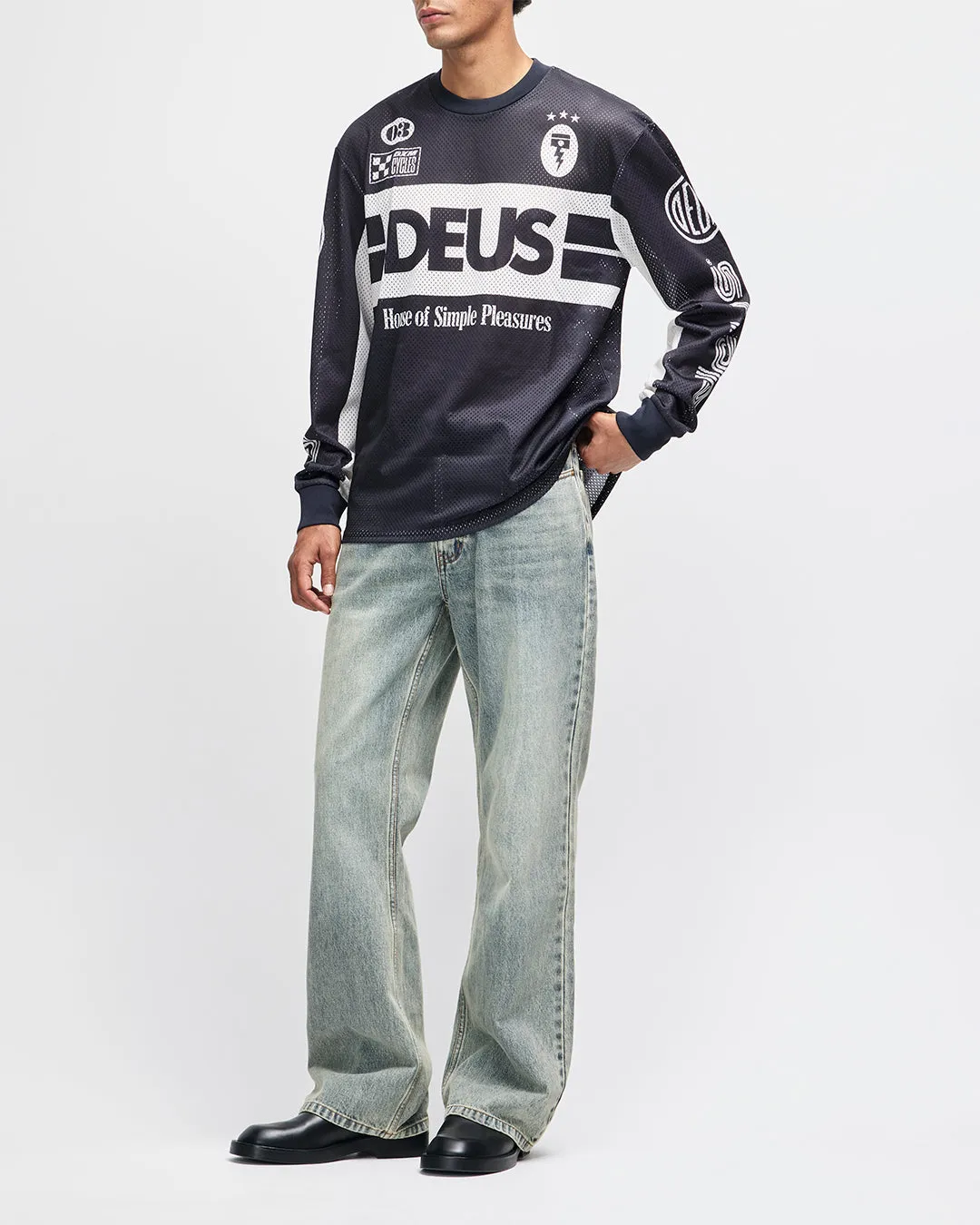Off Road MX Jersey 2.0 - Black sold by Deus Ex Machina product image thumbnail 5