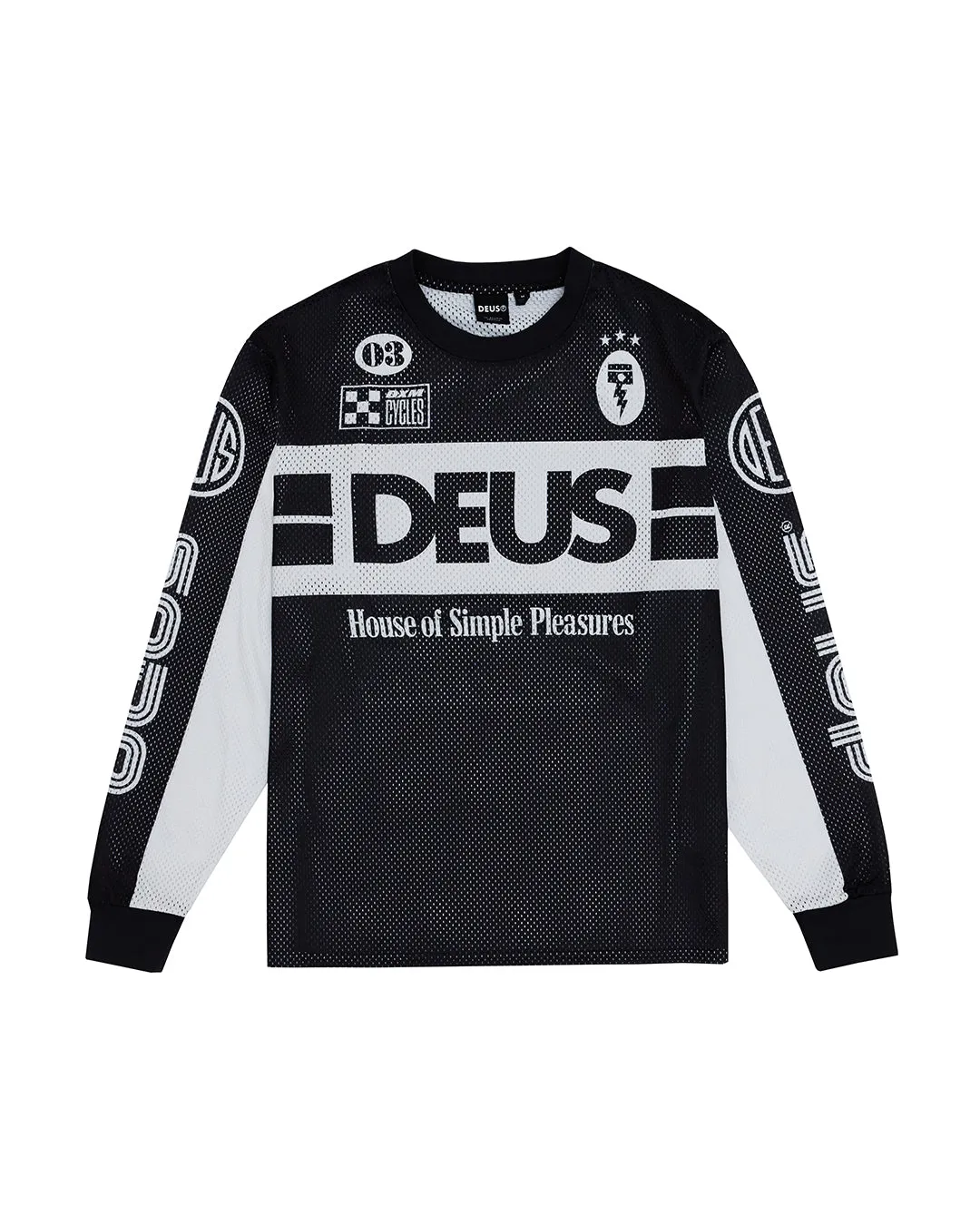 Off Road MX Jersey 2.0 - Black sold by Deus Ex Machina product image thumbnail 3