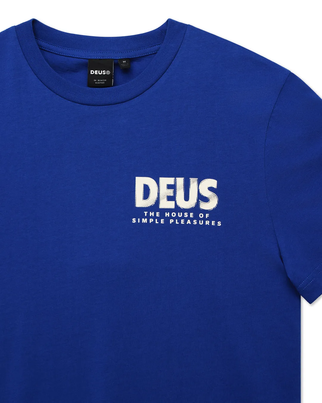 Chromium Tee - Classic Blue sold by Deus Ex Machina product image thumbnail 3