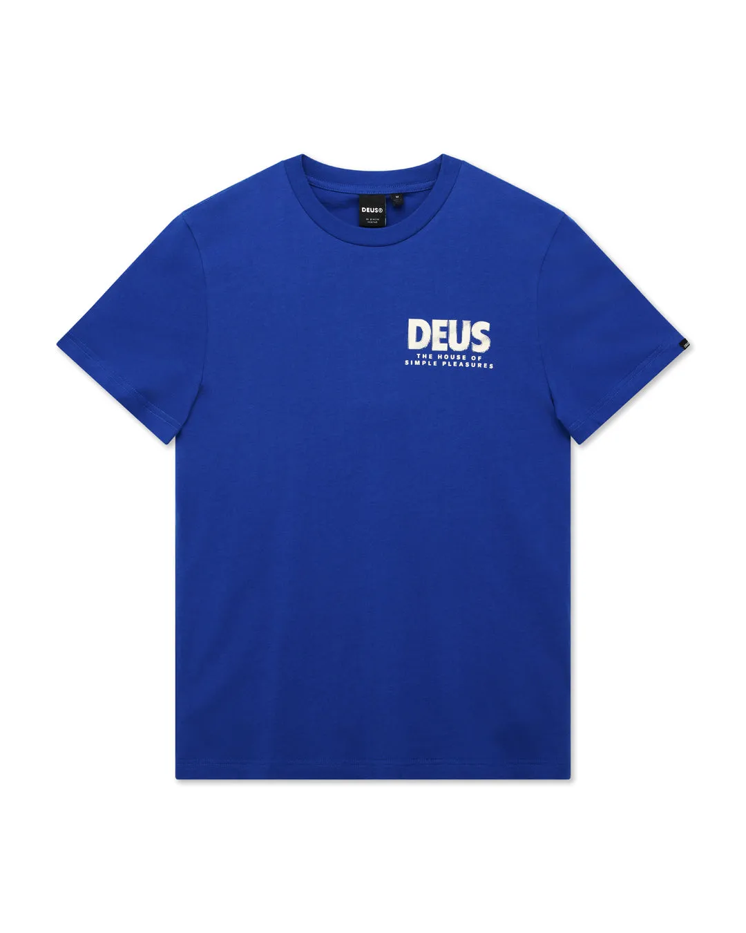 Chromium Tee - Classic Blue sold by Deus Ex Machina