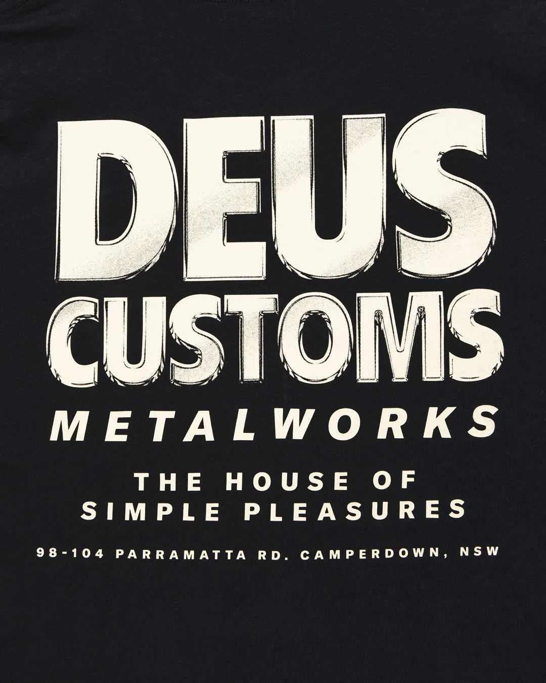 Chromium Tee - Black sold by Deus Ex Machina product image thumbnail 4