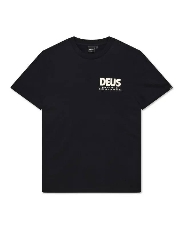 Chromium Tee - Black made by Deus Ex Machina
