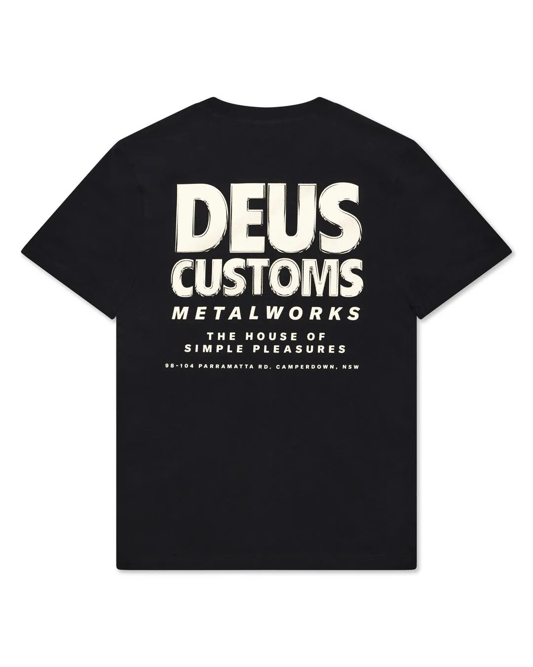 Chromium Tee - Black sold by Deus Ex Machina product image thumbnail 2