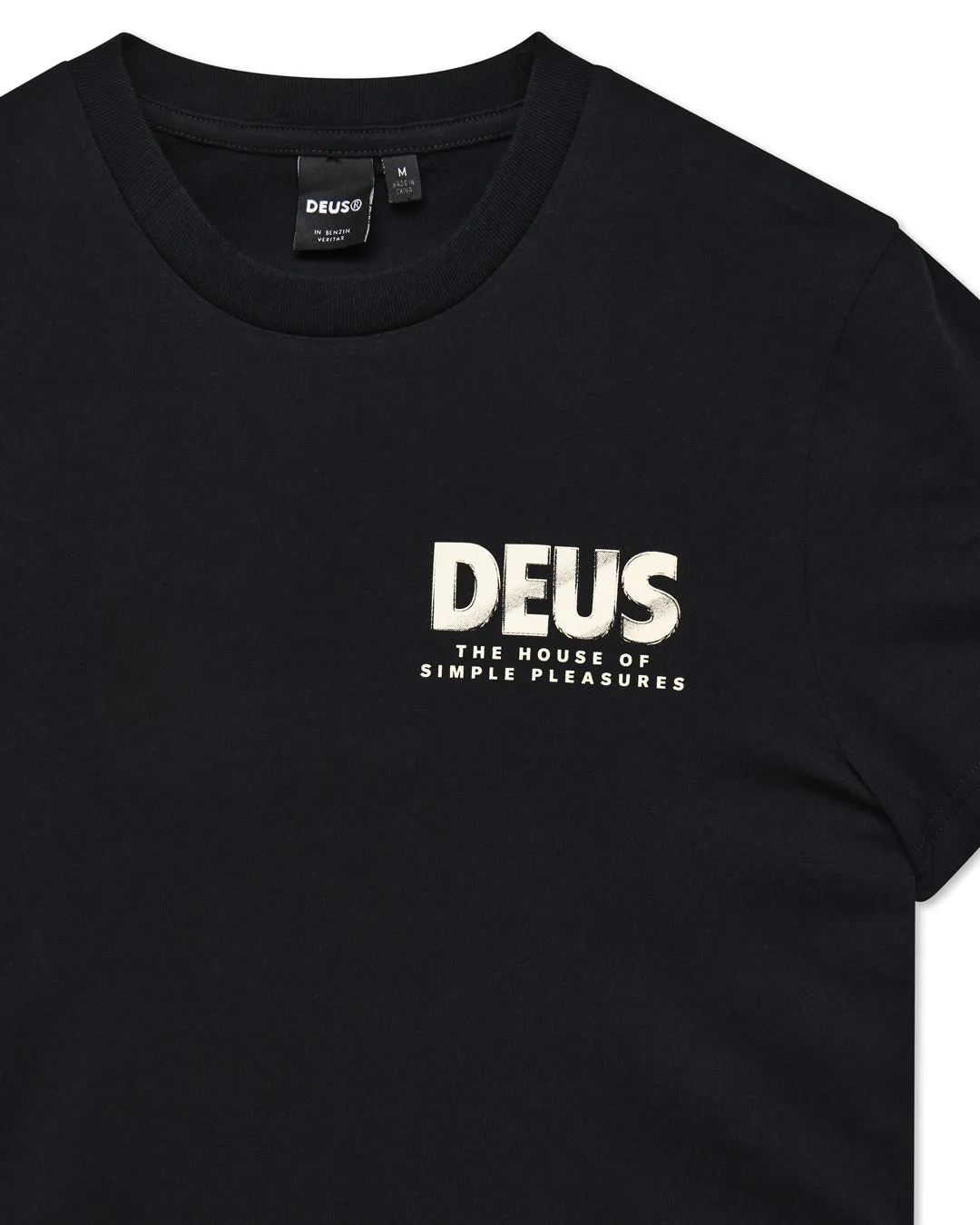 Chromium Tee - Black sold by Deus Ex Machina product image thumbnail 3