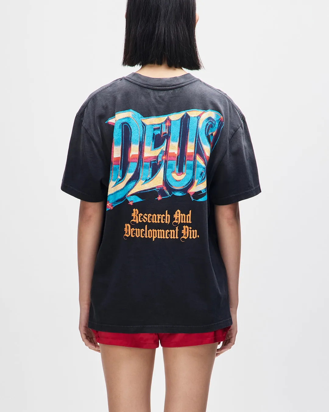 R&D Tee - Anthracite sold by Deus Ex Machina product image thumbnail 4