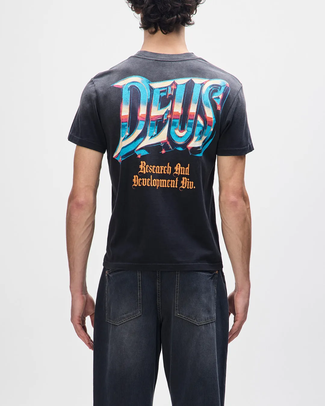 R&D Tee - Anthracite sold by Deus Ex Machina product image thumbnail 2