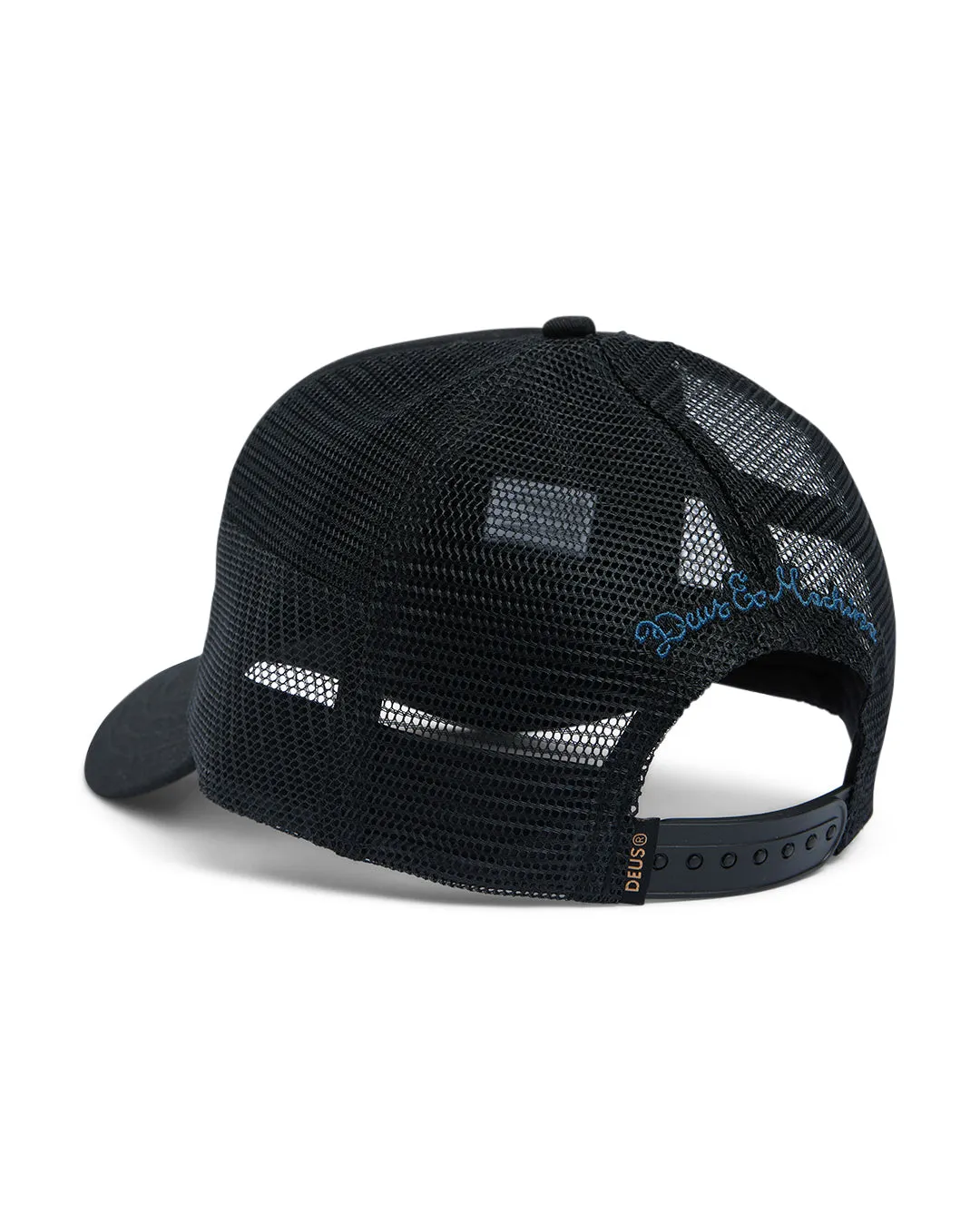 Pill Logo Trucker - Black sold by Deus Ex Machina product image thumbnail 2