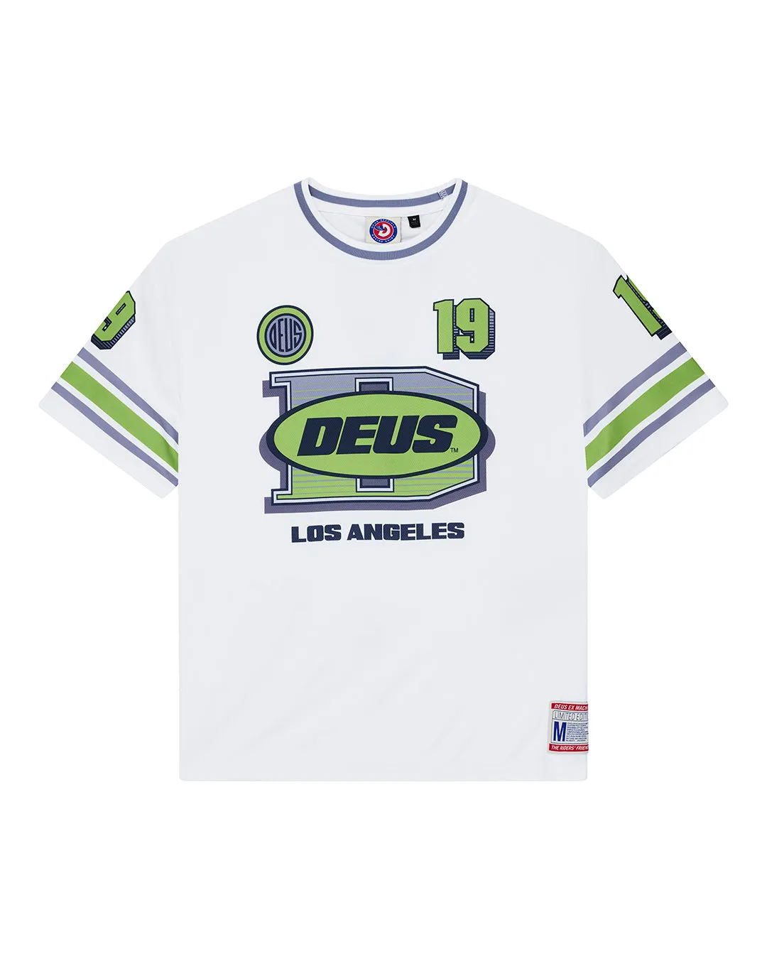 OHMS Moto Tee - White sold by Deus Ex Machina product image thumbnail 3