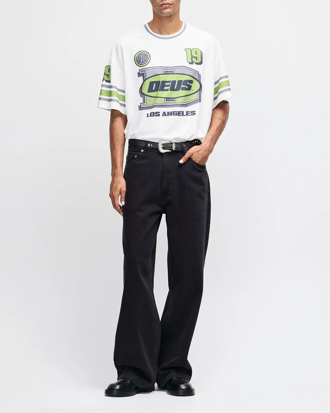 OHMS Moto Tee - White sold by Deus Ex Machina product image thumbnail 5