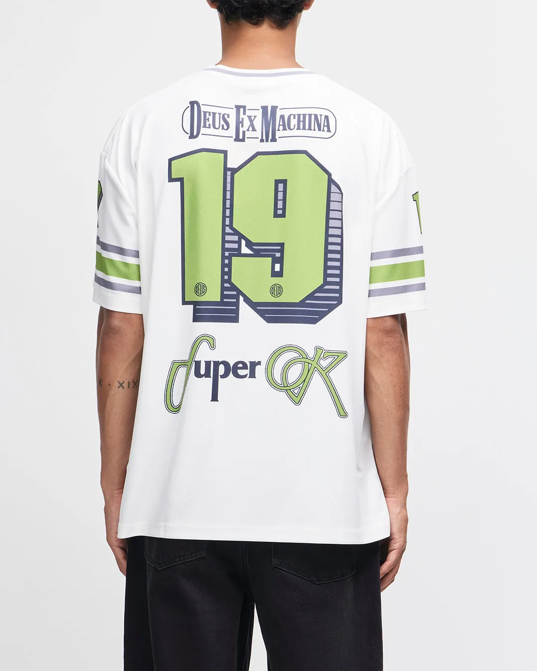 OHMS Moto Tee - White sold by Deus Ex Machina product image thumbnail 2