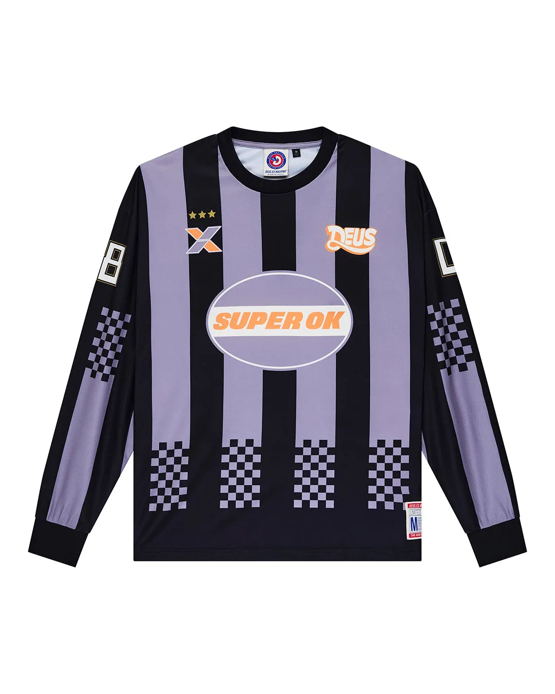 Threepeat Moto Jersey - Black Combo sold by Deus Ex Machina product image thumbnail 3