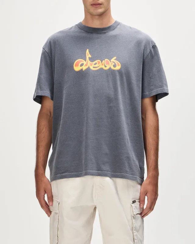 Four Seasons Tee - Anthracite made by Deus Ex Machina